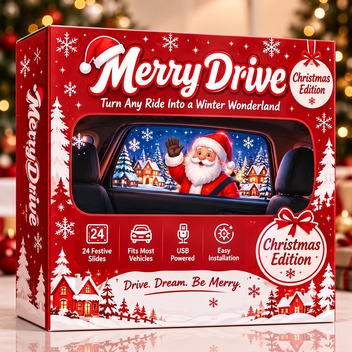 MerryRide™ Car Projector